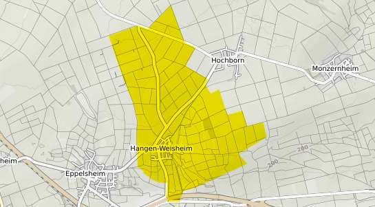 Immobilienpreisekarte Hangen Weisheim